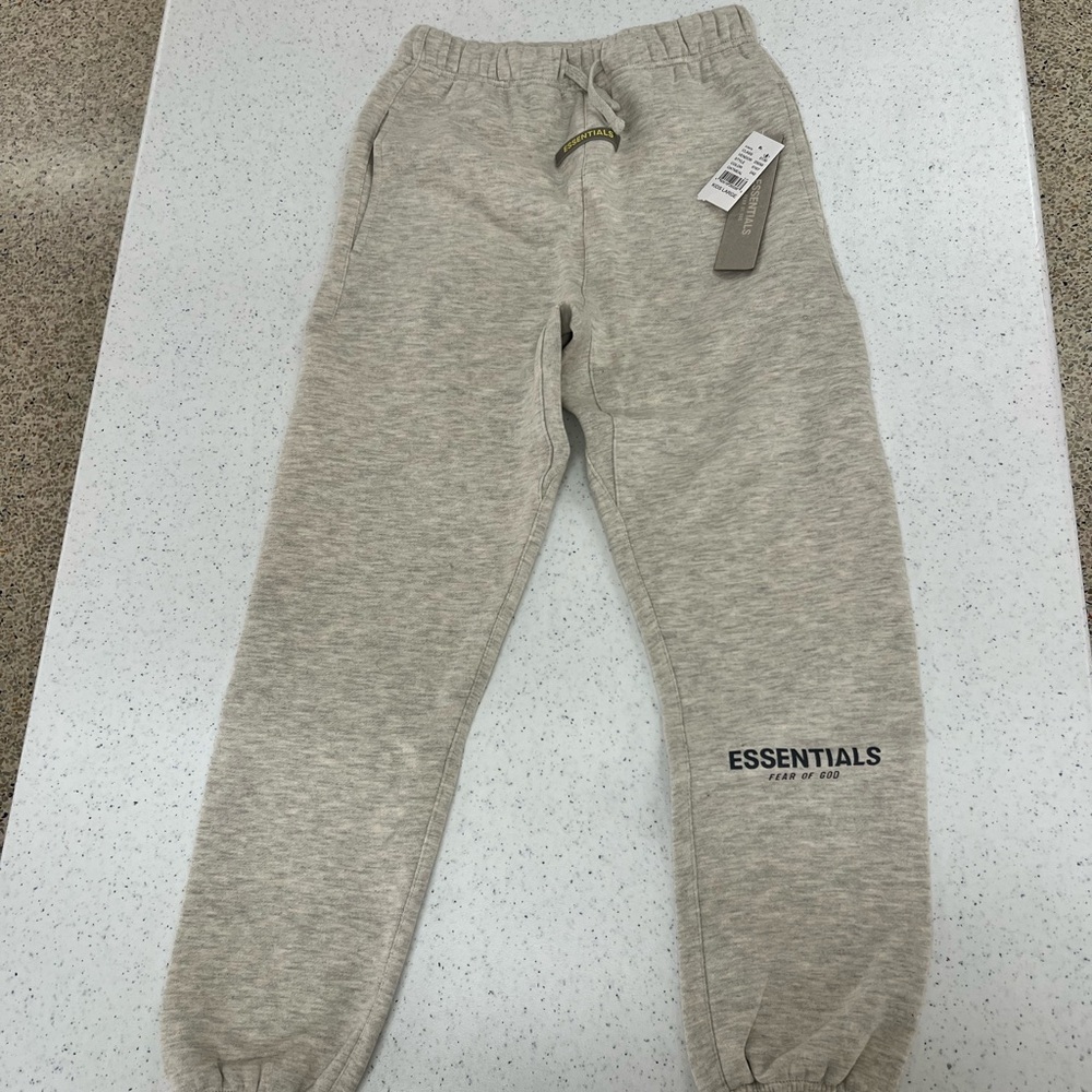 Essentials Kids Light Gray Joggers